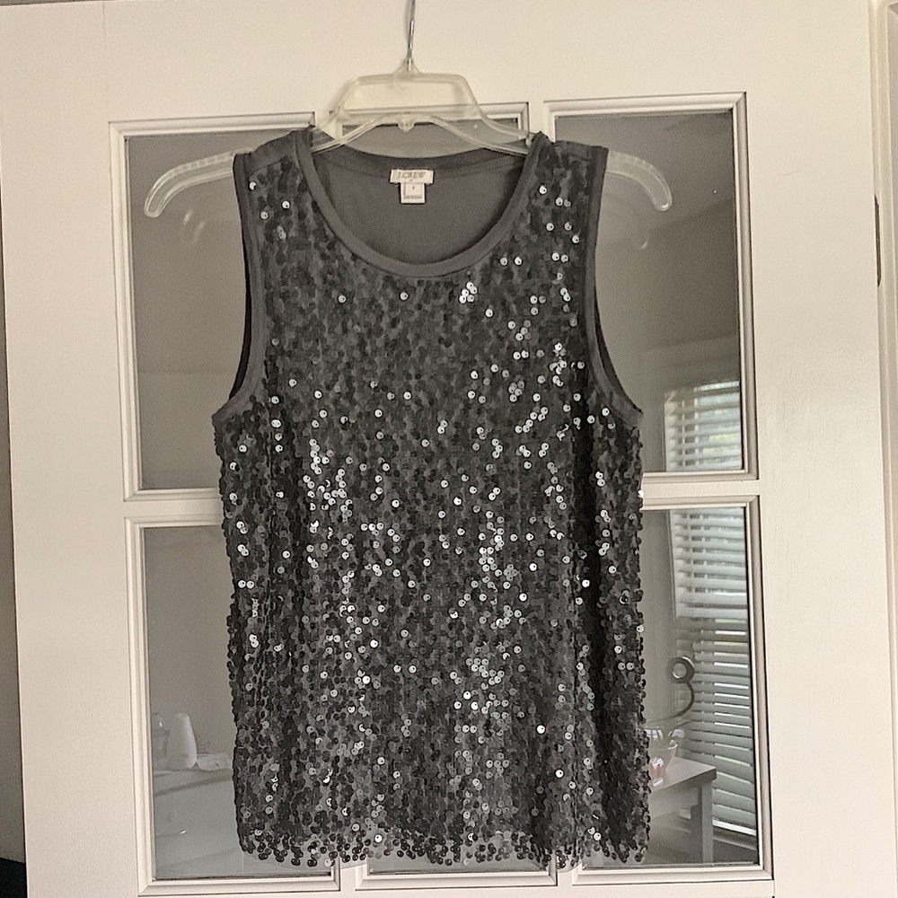 J. Crew Sequin Tank